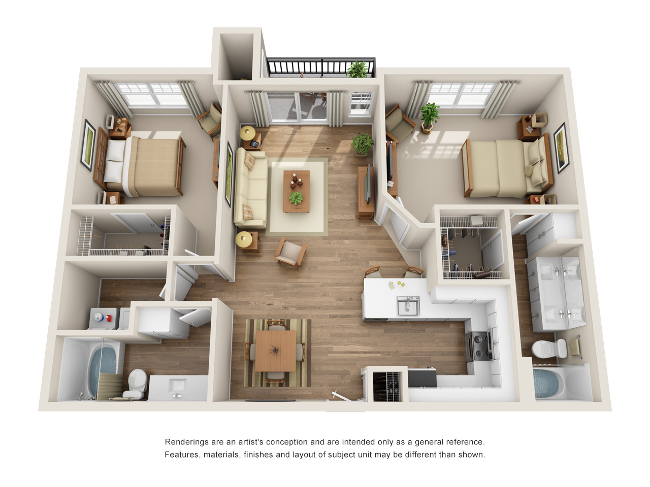 Floor Plans of Bell Summit at Flatirons in Broomfield, CO